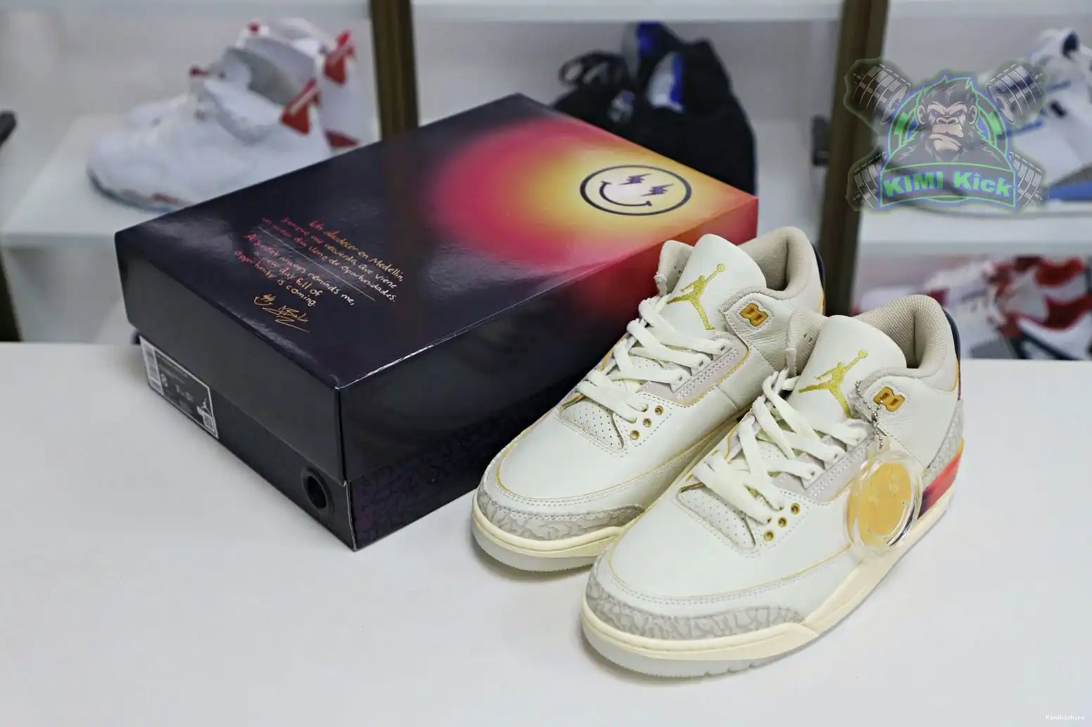 Jordan3 Kimikick x Air Jordan JBalvin 0607